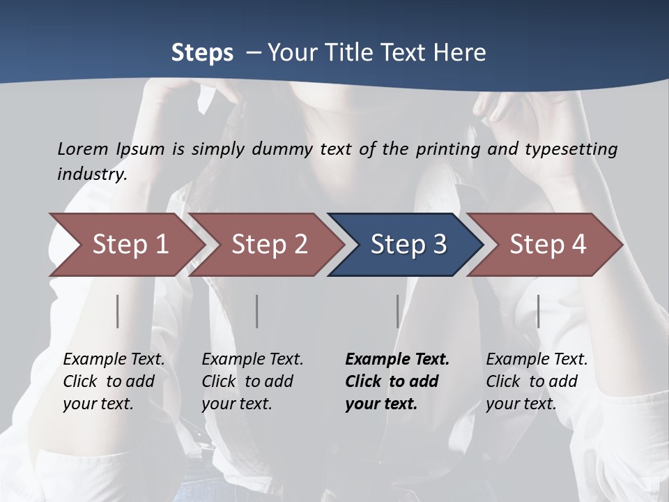 Beautiful Glamour Closeup PowerPoint Template
