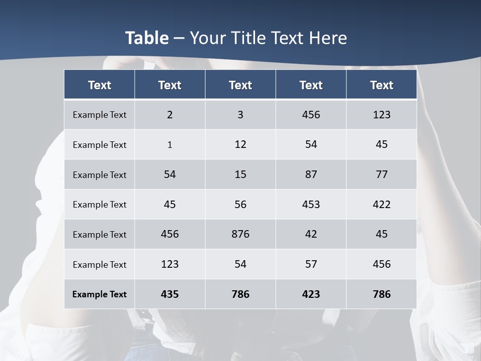 Beautiful Glamour Closeup PowerPoint Template