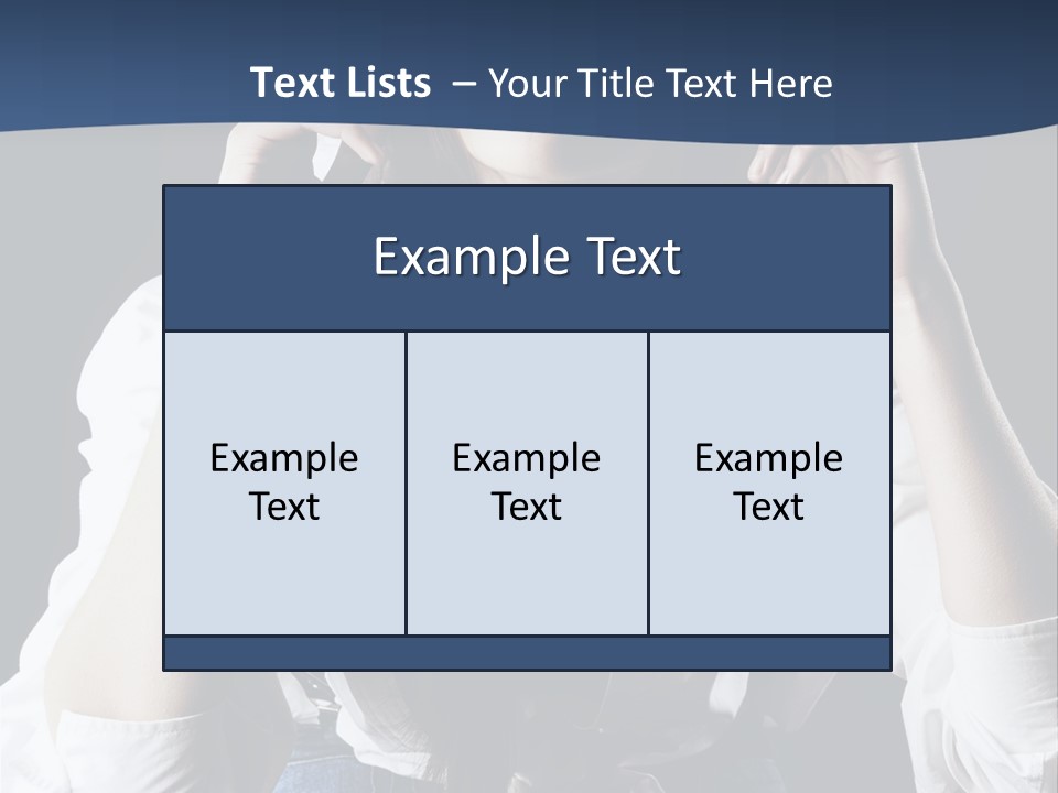 Beautiful Glamour Closeup PowerPoint Template