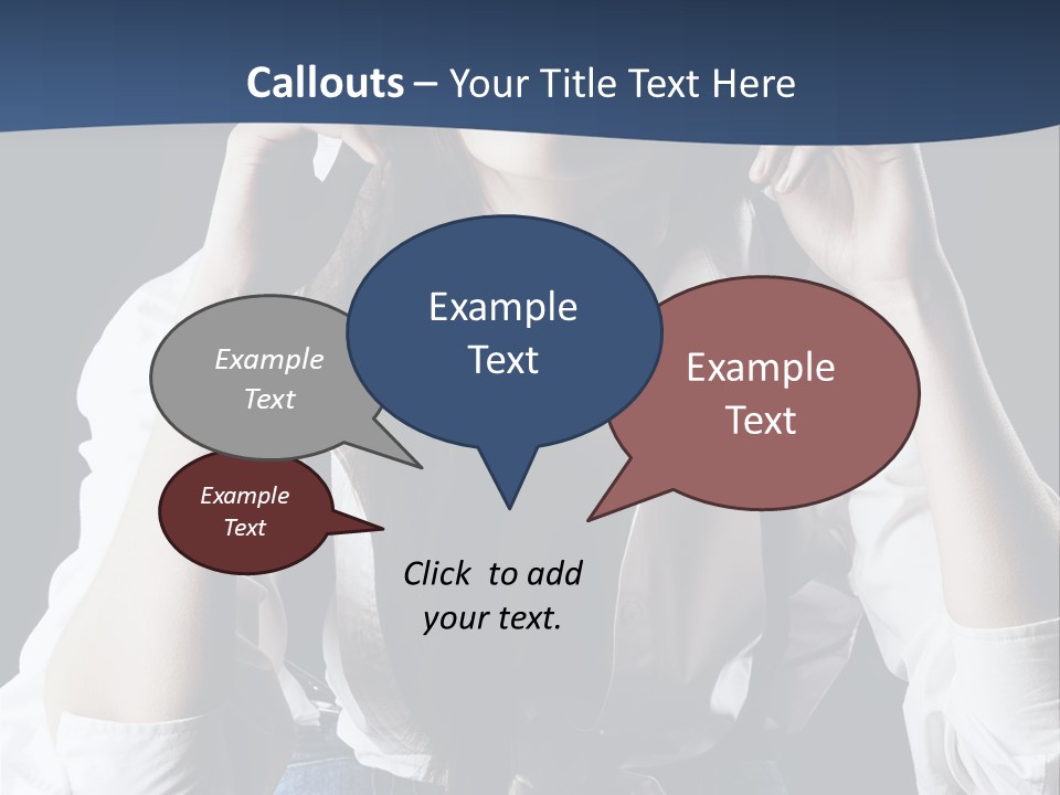 Beautiful Glamour Closeup PowerPoint Template