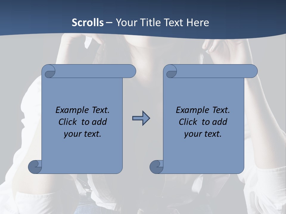 Beautiful Glamour Closeup PowerPoint Template