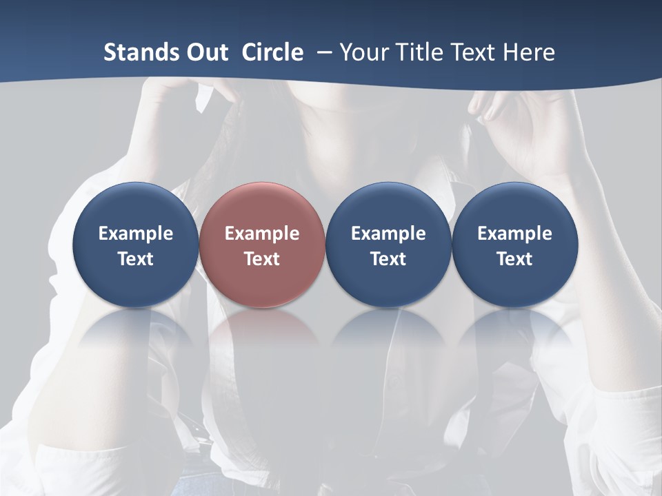 Beautiful Glamour Closeup PowerPoint Template