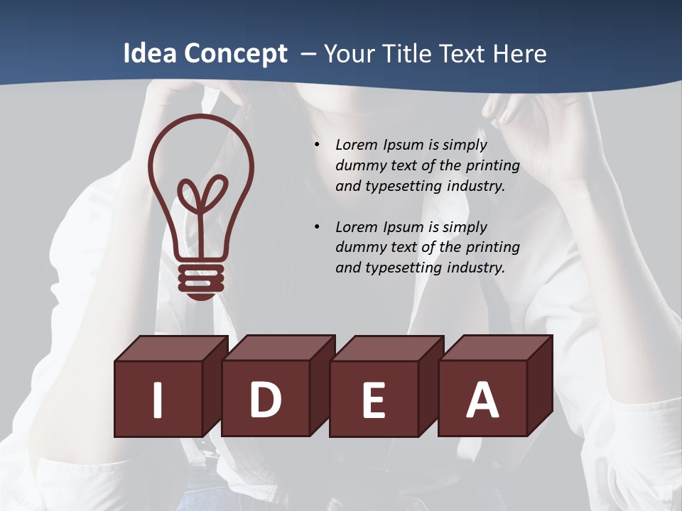 Beautiful Glamour Closeup PowerPoint Template