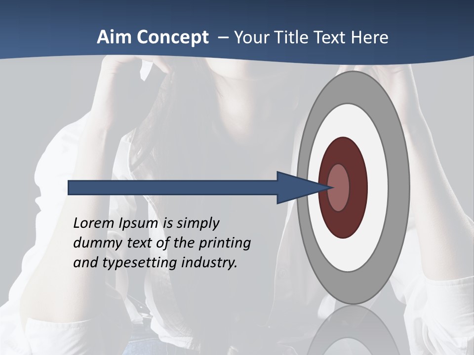 Beautiful Glamour Closeup PowerPoint Template