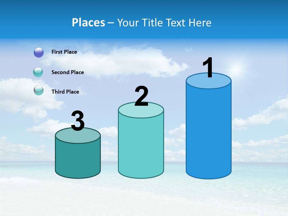Coast Tropic Sky PowerPoint Template