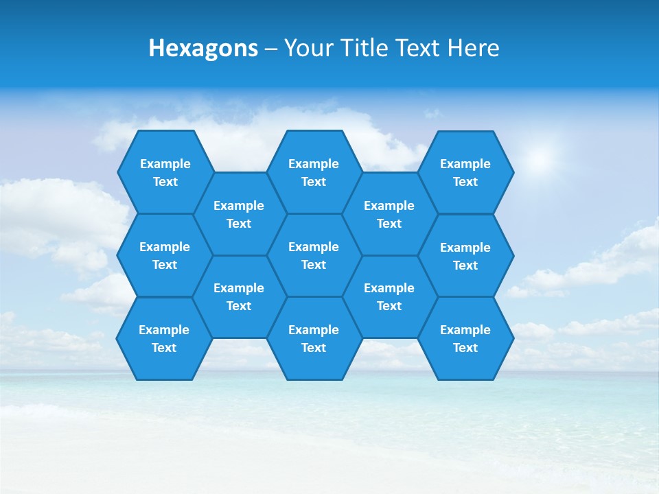 Coast Tropic Sky PowerPoint Template