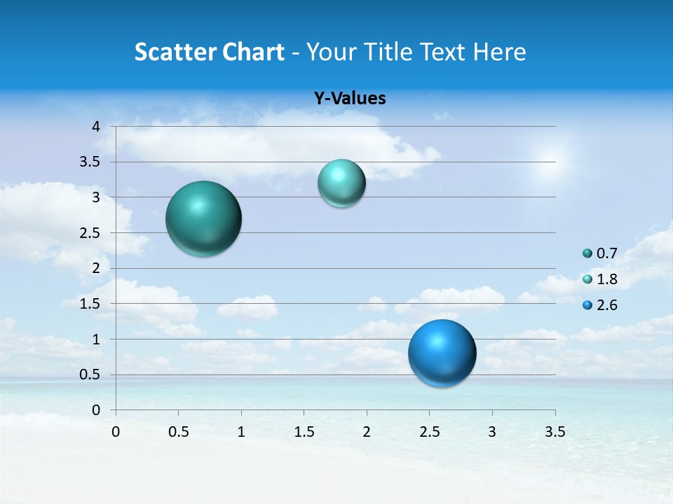 Coast Tropic Sky PowerPoint Template