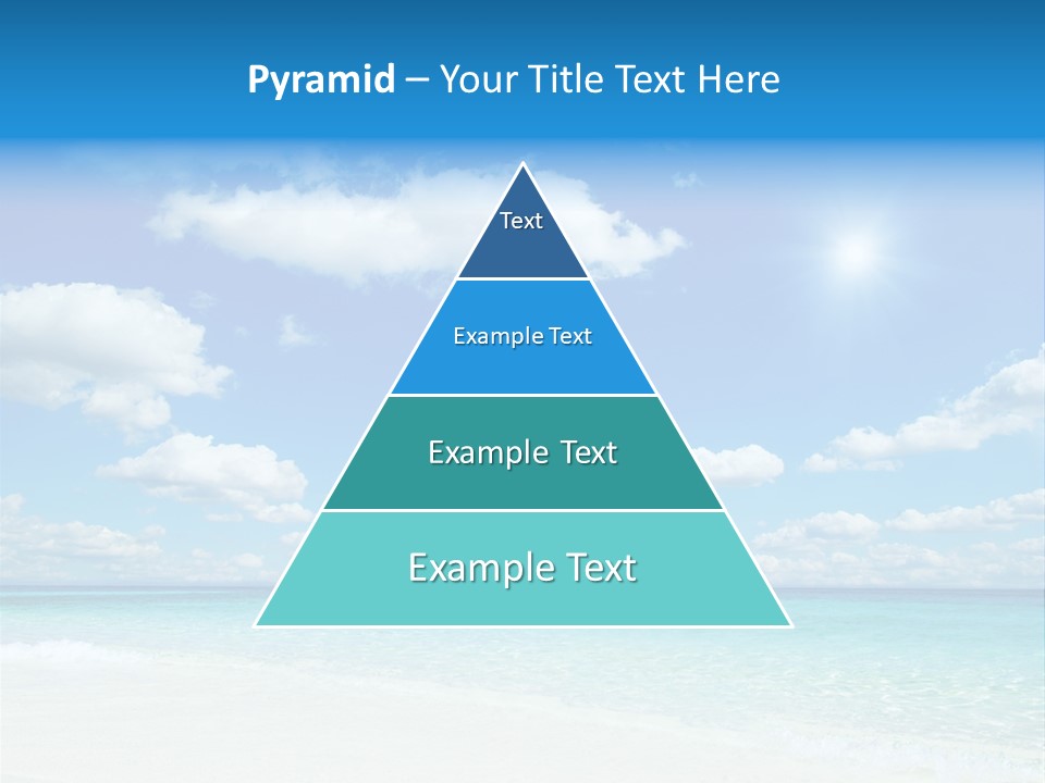 Coast Tropic Sky PowerPoint Template