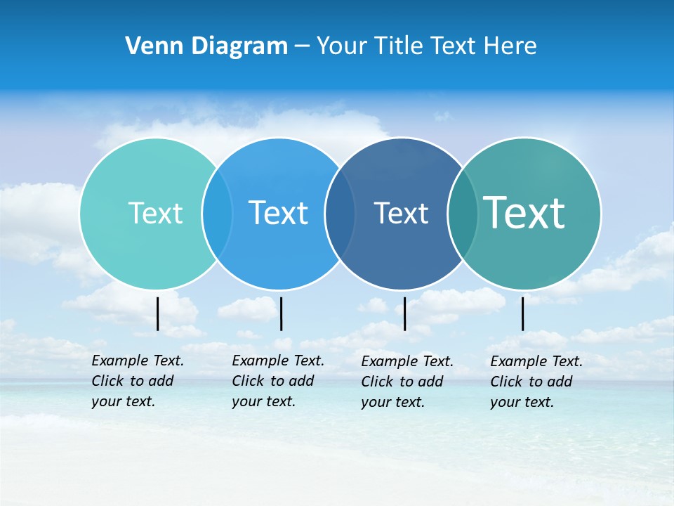 Coast Tropic Sky PowerPoint Template