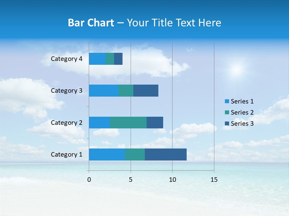 Coast Tropic Sky PowerPoint Template