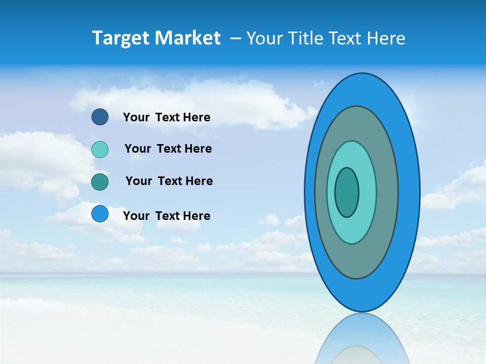 Coast Tropic Sky PowerPoint Template