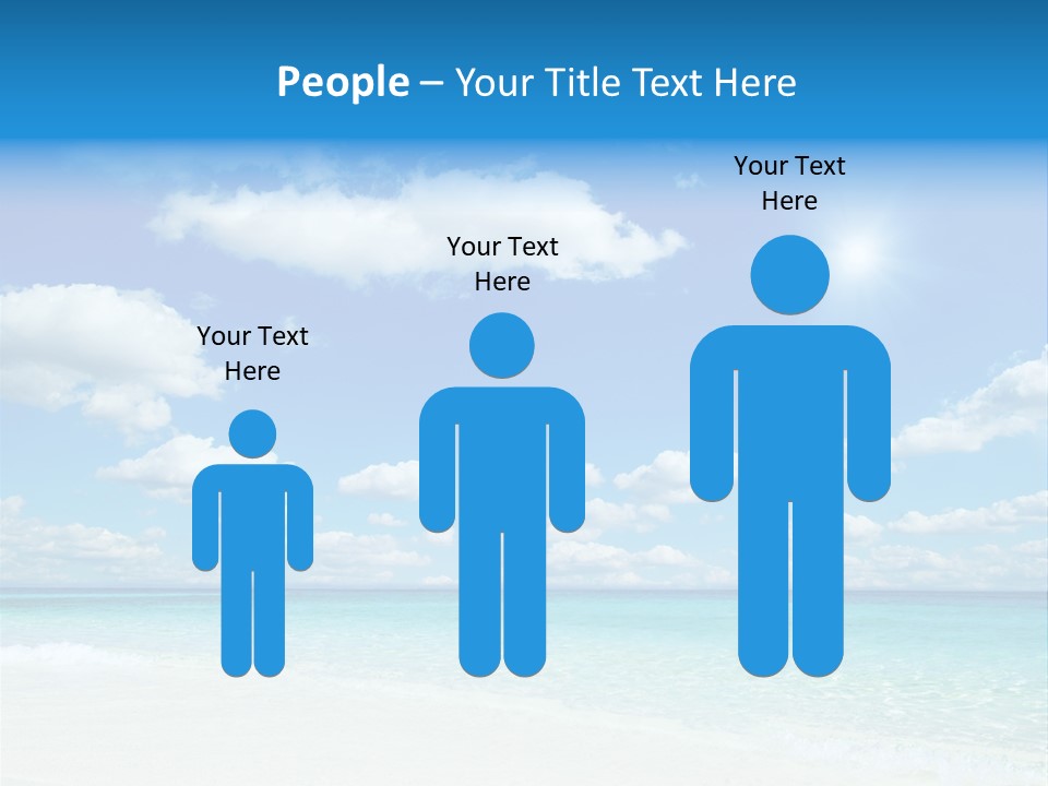 Coast Tropic Sky PowerPoint Template