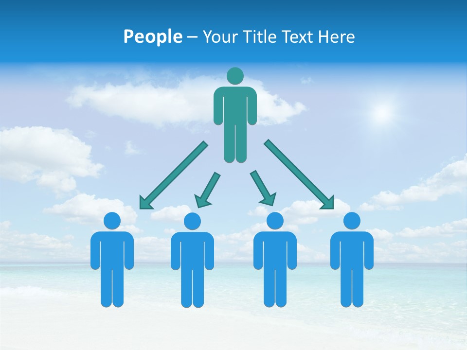 Coast Tropic Sky PowerPoint Template