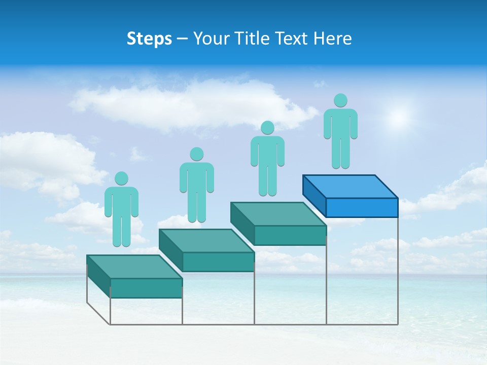 Coast Tropic Sky PowerPoint Template