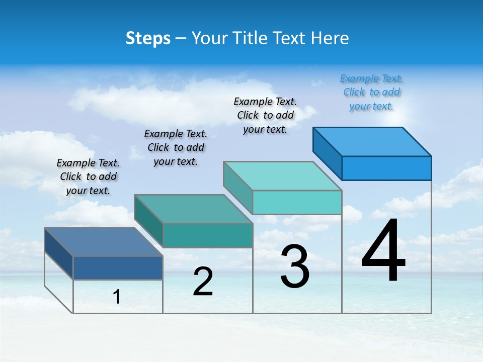 Coast Tropic Sky PowerPoint Template
