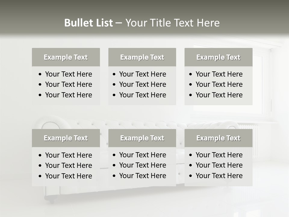Day Indoor Floor PowerPoint Template