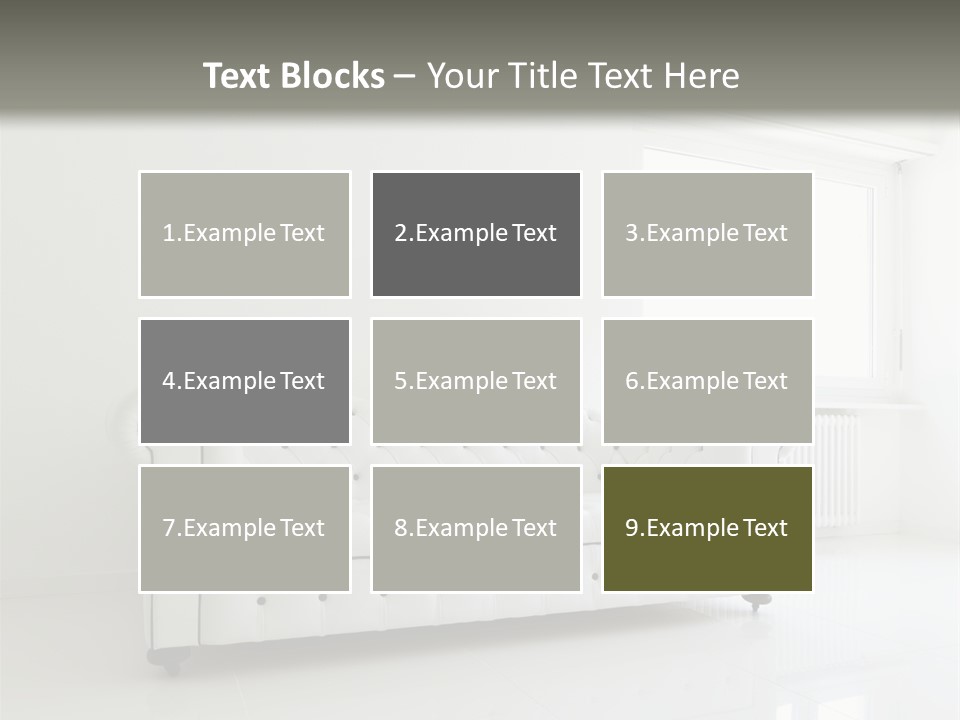 Day Indoor Floor PowerPoint Template
