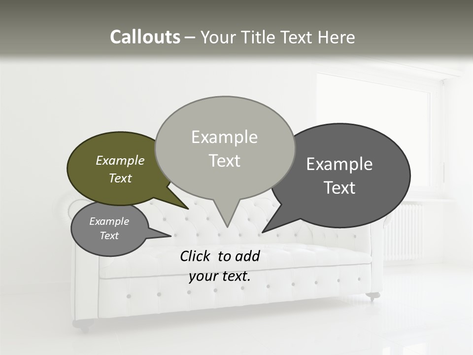 Day Indoor Floor PowerPoint Template