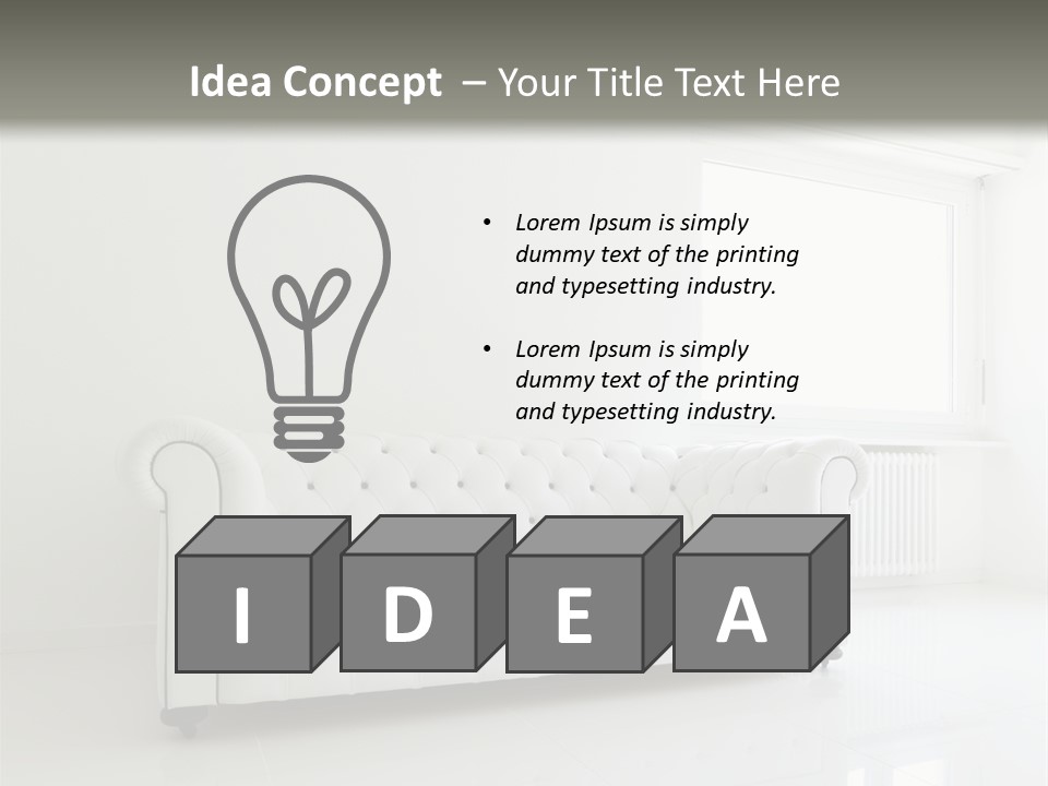 Day Indoor Floor PowerPoint Template