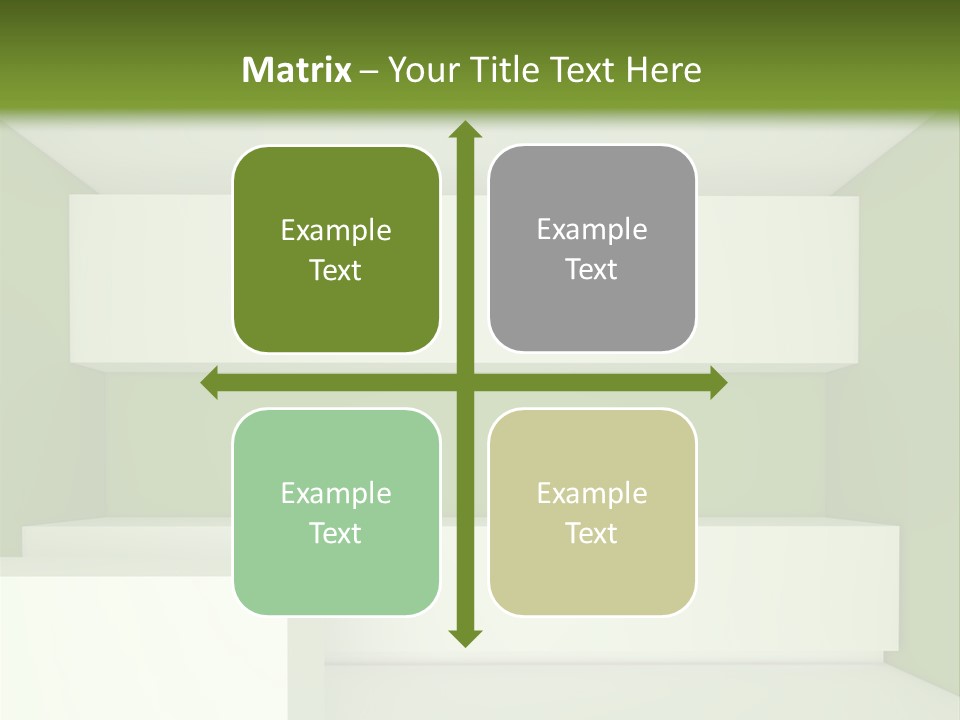 Wide Modern House PowerPoint Template