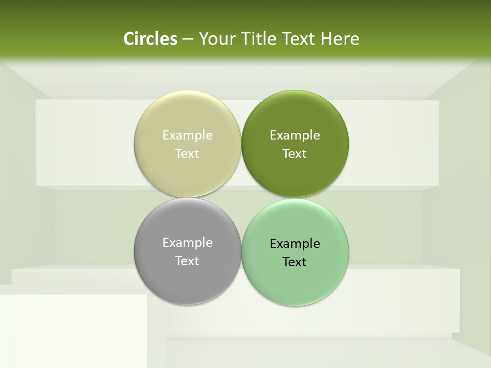 Wide Modern House PowerPoint Template