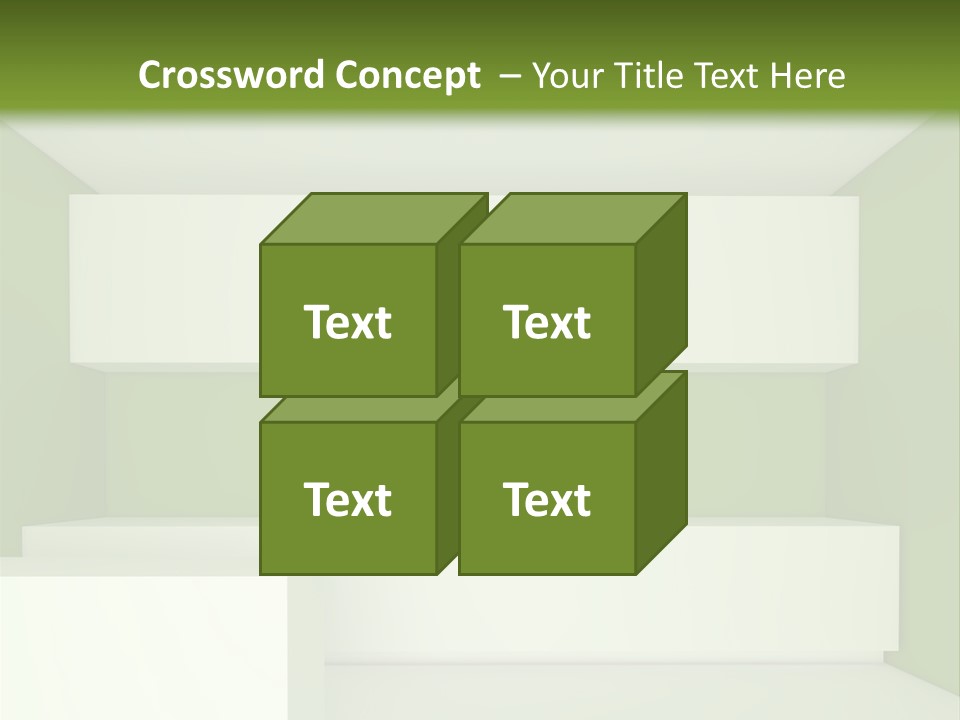 Wide Modern House PowerPoint Template