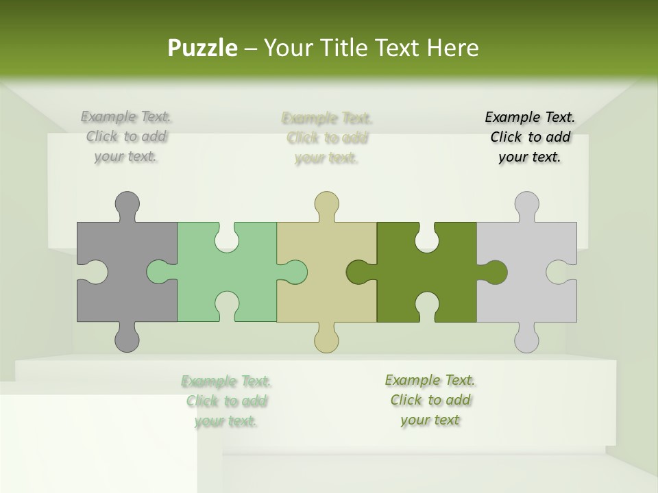 Wide Modern House PowerPoint Template