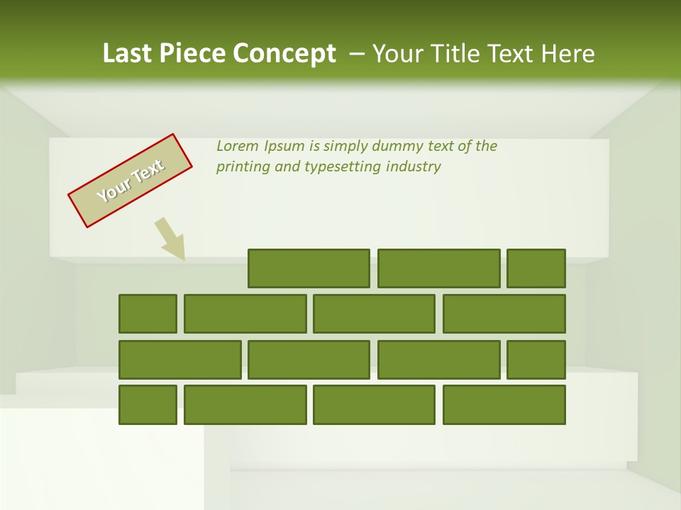 Wide Modern House PowerPoint Template