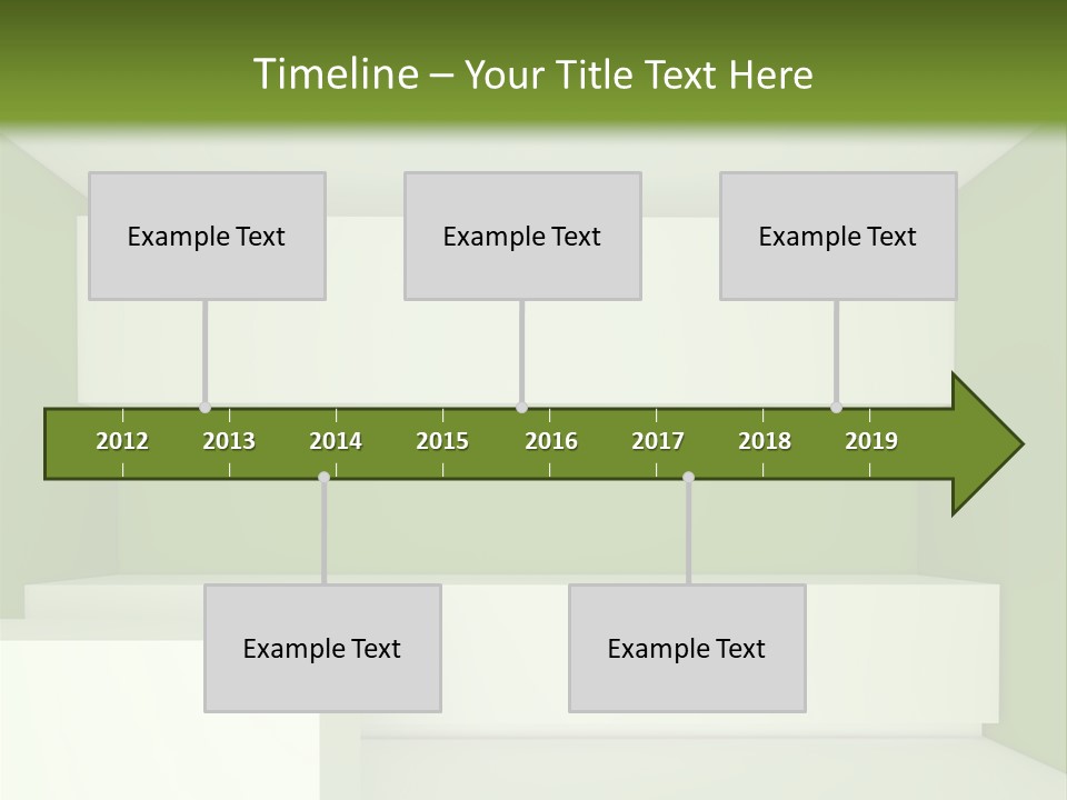 Wide Modern House PowerPoint Template