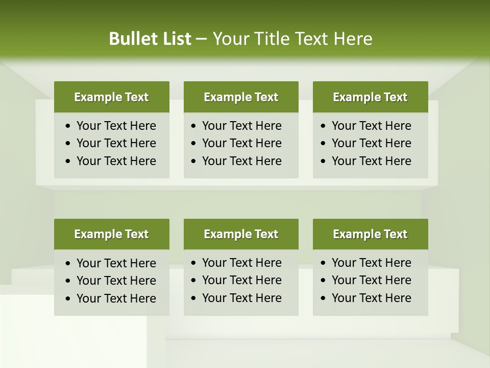 Wide Modern House PowerPoint Template