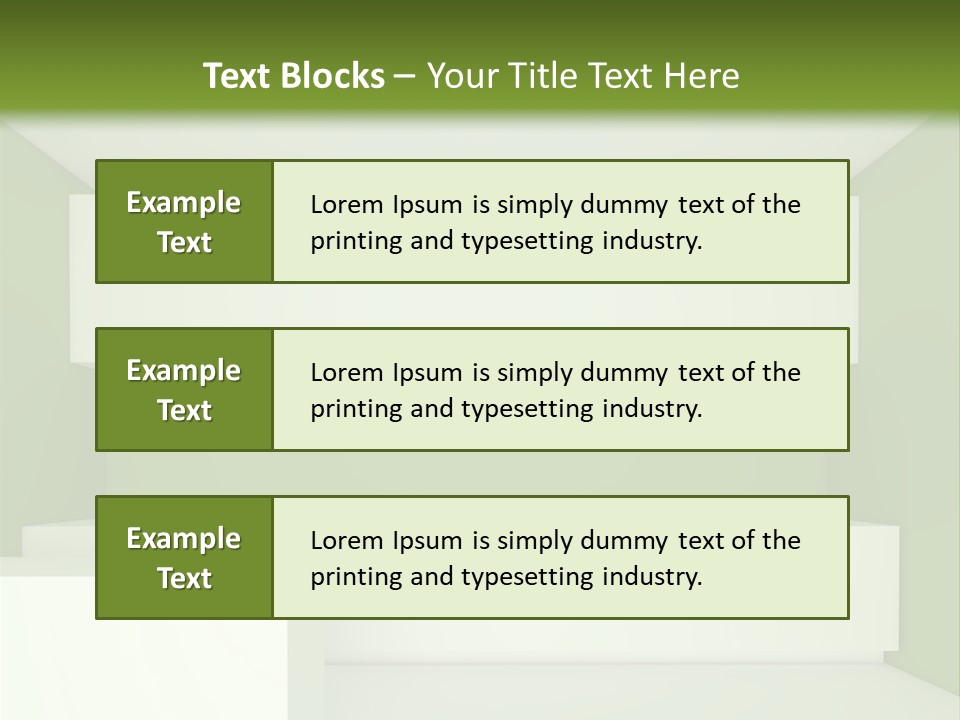 Wide Modern House PowerPoint Template