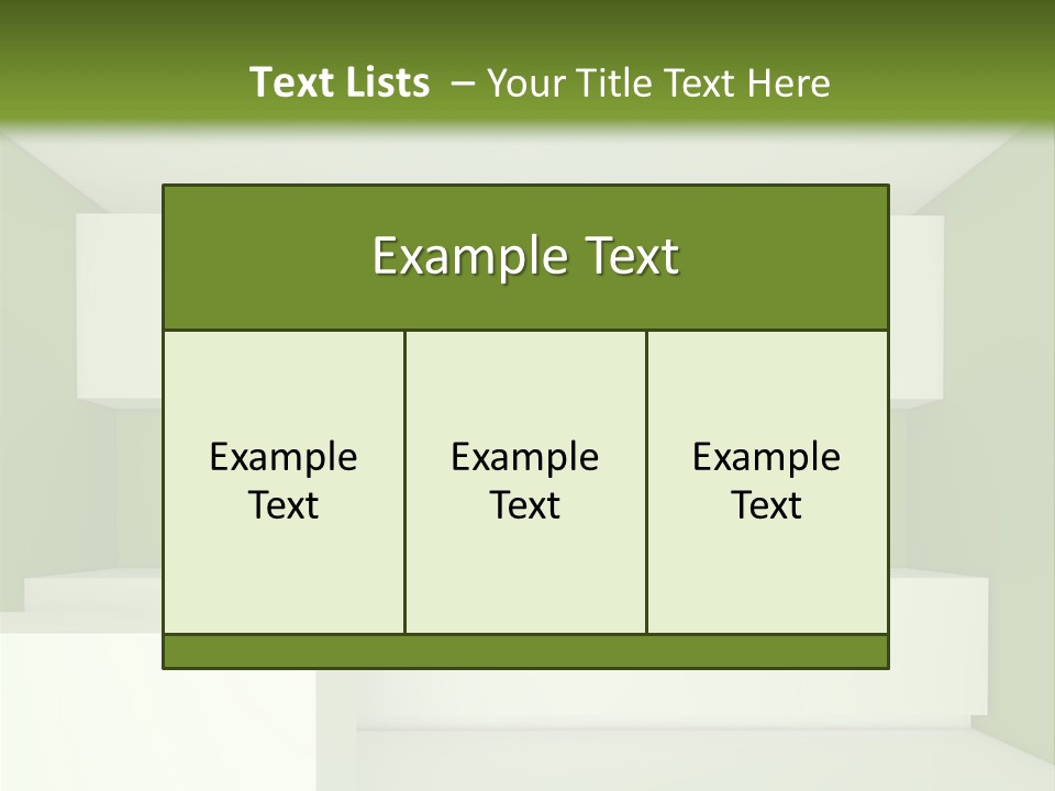 Wide Modern House PowerPoint Template