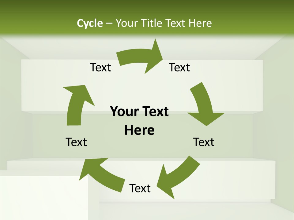 Wide Modern House PowerPoint Template