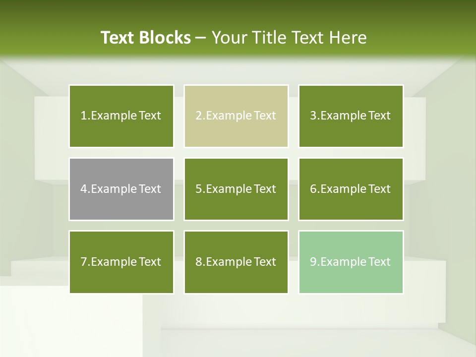Wide Modern House PowerPoint Template