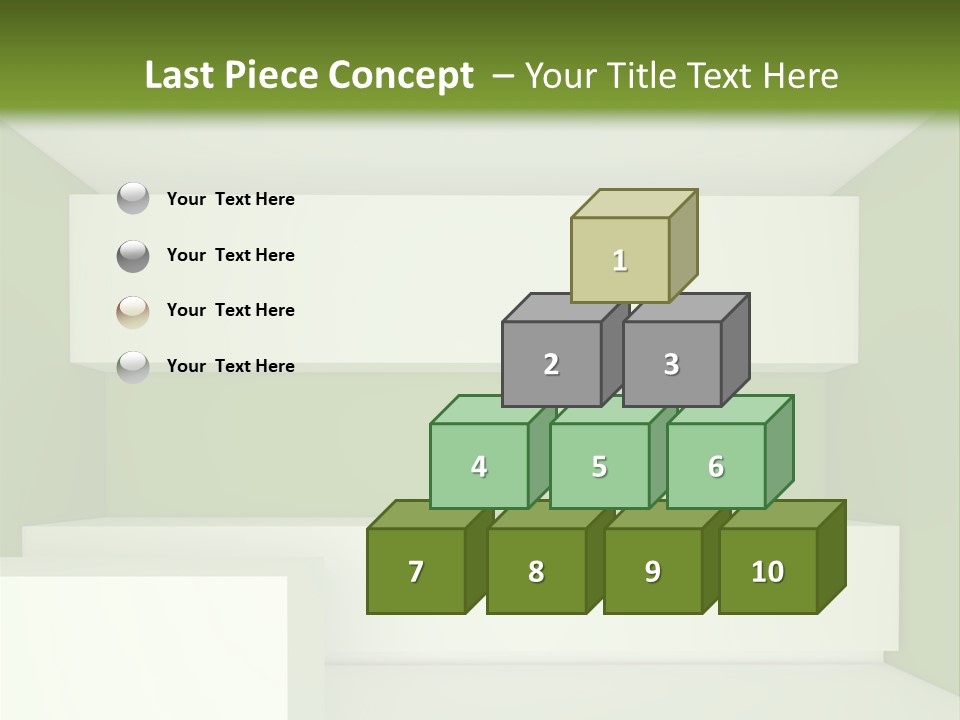 Wide Modern House PowerPoint Template