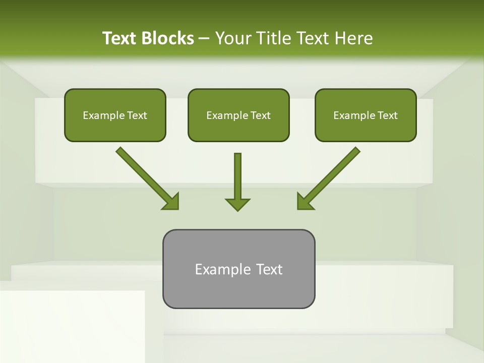 Wide Modern House PowerPoint Template