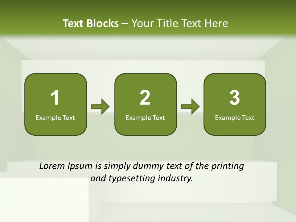 Wide Modern House PowerPoint Template
