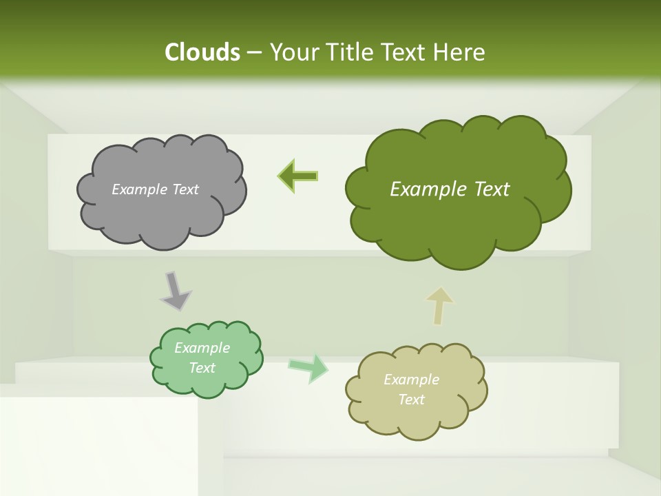Wide Modern House PowerPoint Template