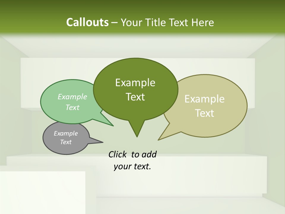 Wide Modern House PowerPoint Template