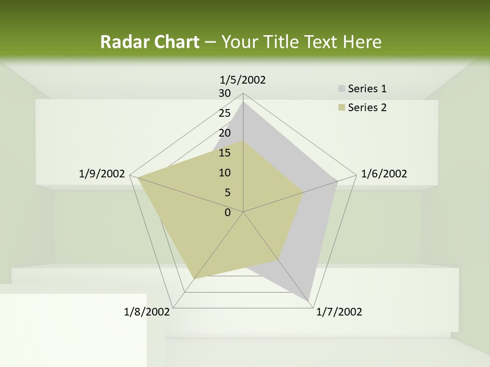 Wide Modern House PowerPoint Template