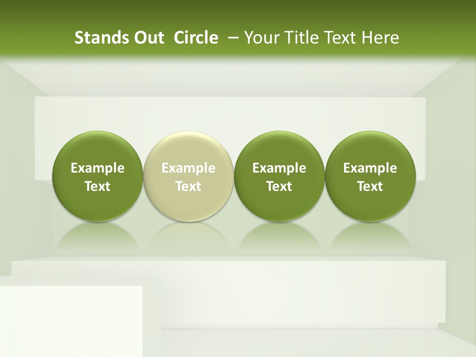 Wide Modern House PowerPoint Template