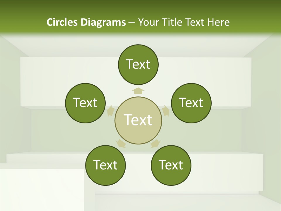 Wide Modern House PowerPoint Template