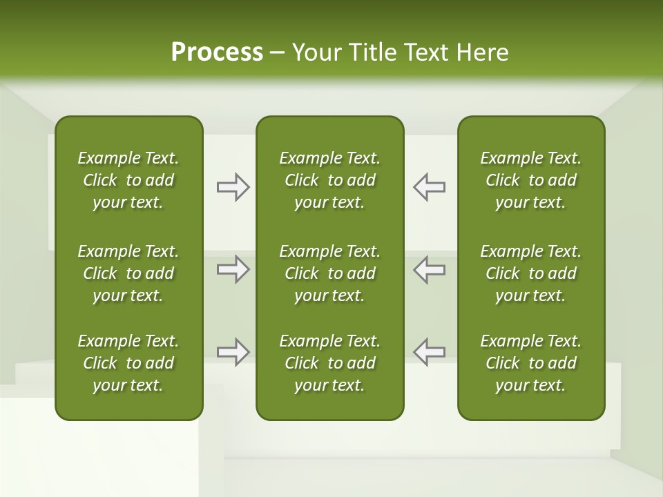 Wide Modern House PowerPoint Template