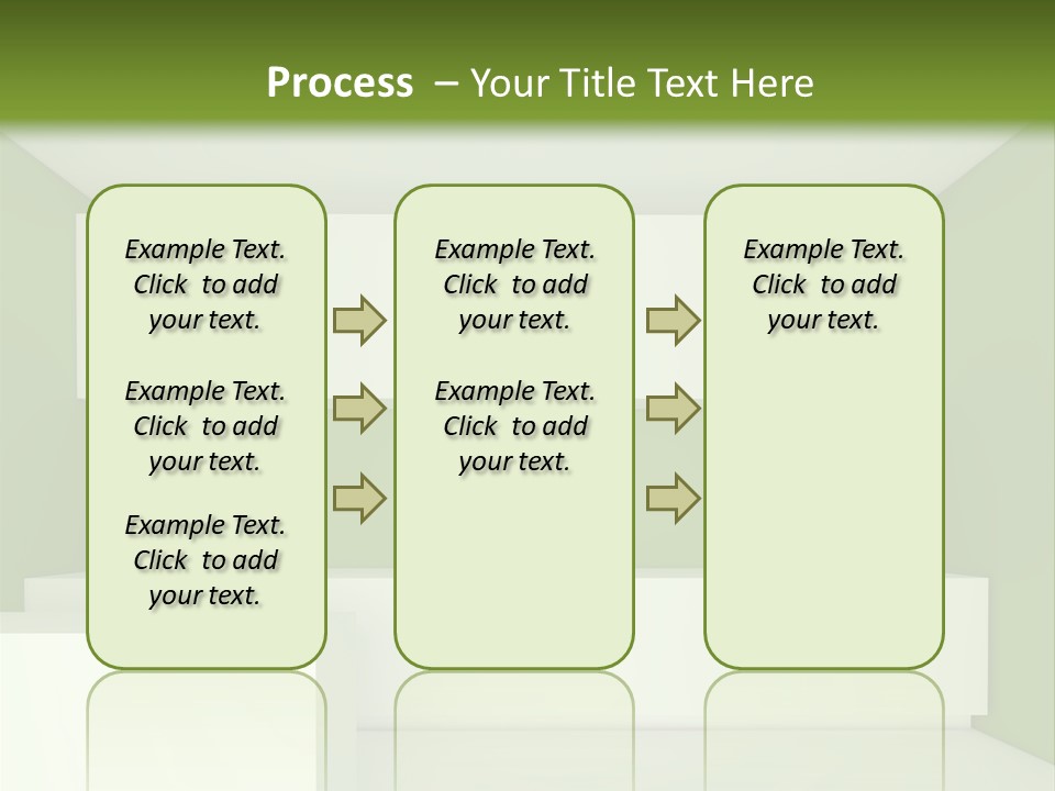 Wide Modern House PowerPoint Template