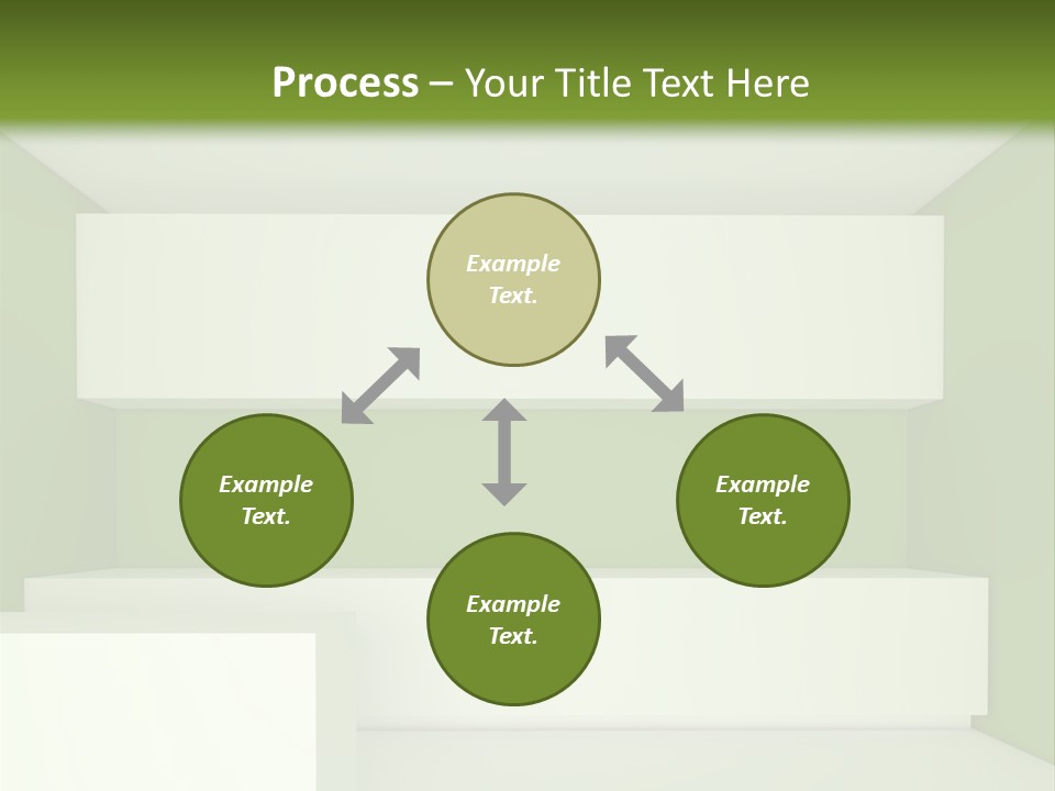 Wide Modern House PowerPoint Template