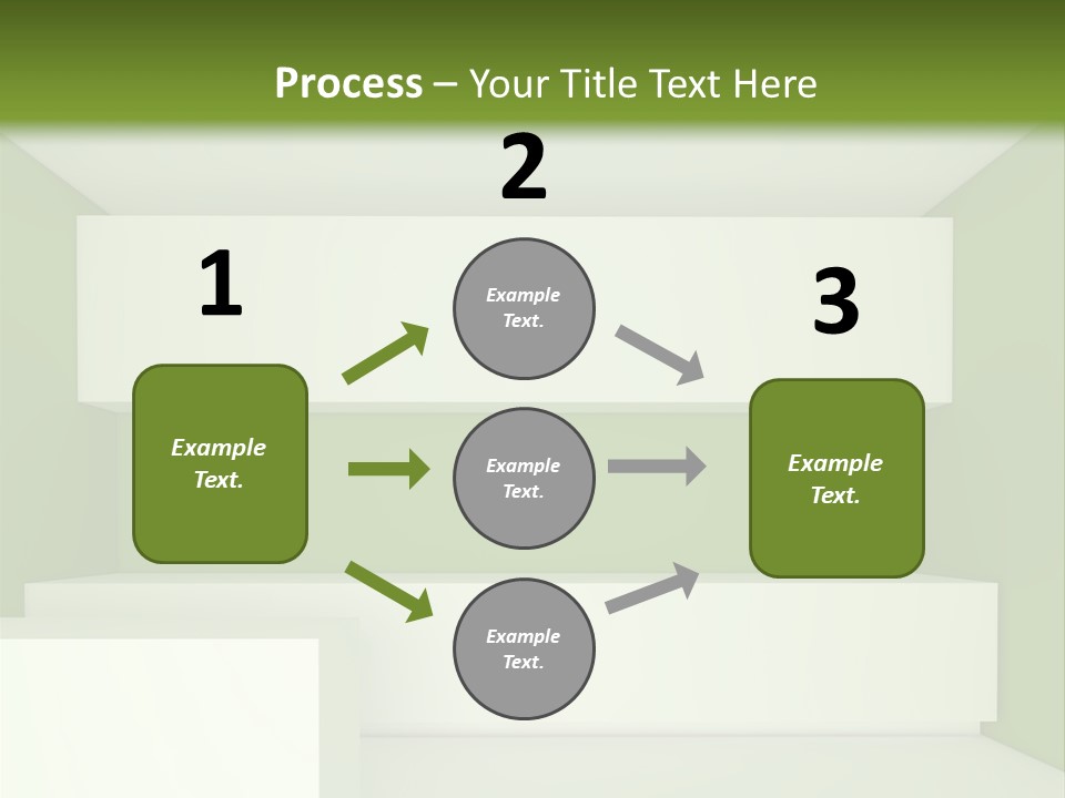 Wide Modern House PowerPoint Template