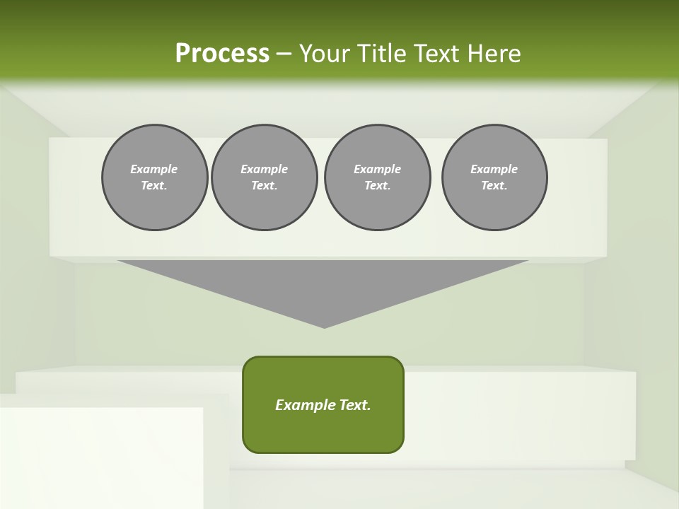 Wide Modern House PowerPoint Template
