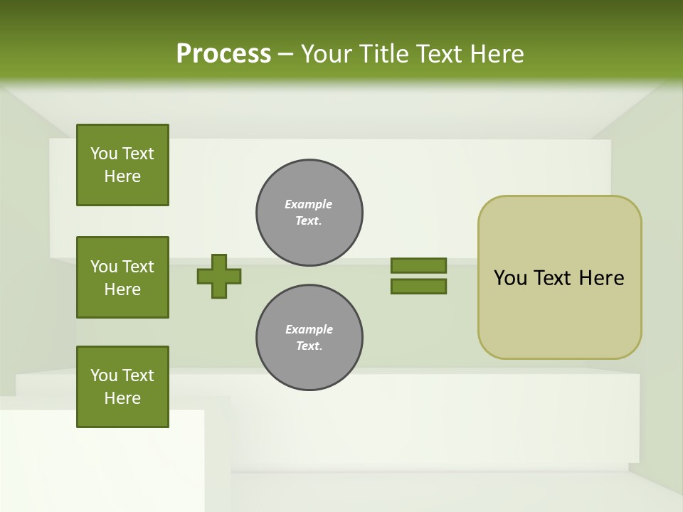 Wide Modern House PowerPoint Template