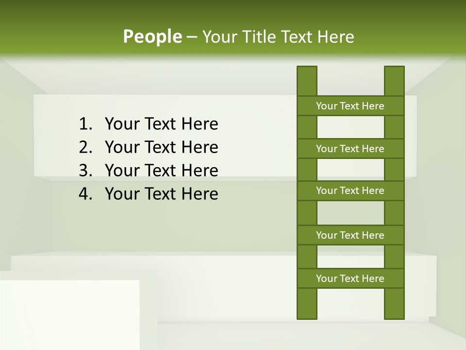 Wide Modern House PowerPoint Template