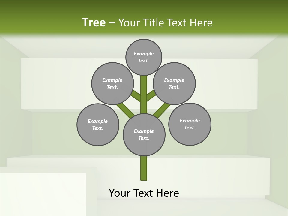 Wide Modern House PowerPoint Template